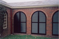 Exterior Arched Shutters